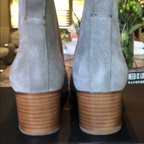 Rag&bone Chelsea Walker Boot Grey suede size 39/9 - Picture 10 of 15